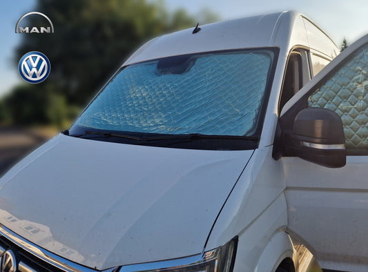Premium Magnetic Thermal Window Blinds For New Generation VW Crafter & MAN TGE