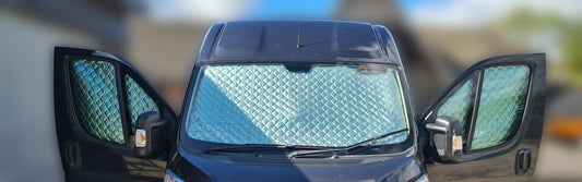 Peugeot BOXER Thermal Windscreen Blind / Cover – Suction Cup Mounting