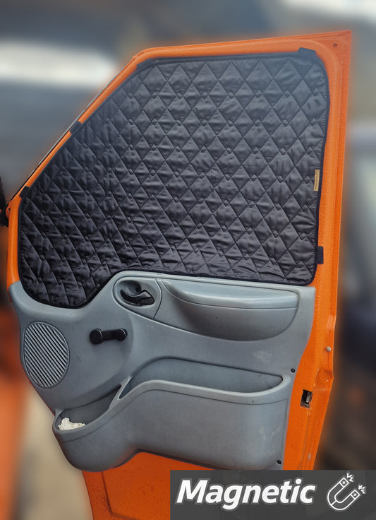 Ford Transit Mk7 Thermal Blinds/Covers Windscreen & Magnetic Driver & Passenger Door