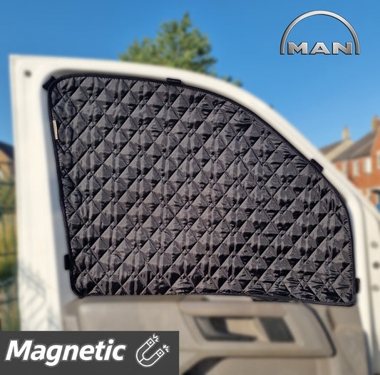 Premium Magnetic Thermal Window Blinds For New Generation VW Crafter & MAN TGE