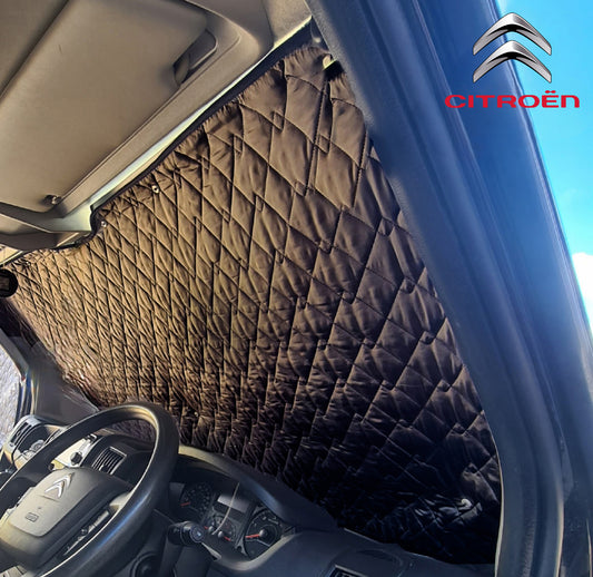Citroën Relay Thermal Blinds–Windscreen & Magnetic Driver & Passenger Door Covers