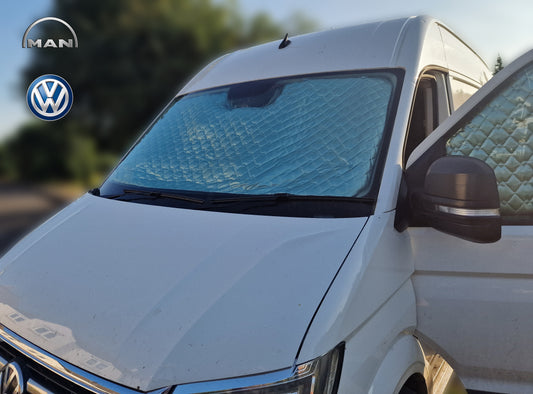 Premium Thermal Front Windscreen  Blind/ Cover For New Generation VW Crafter & MAN TGE