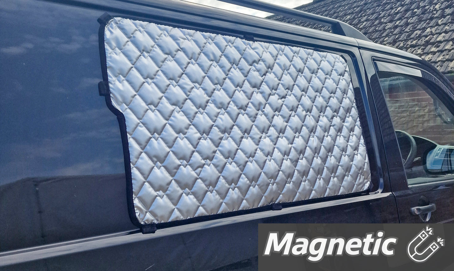 VW Transporter T5 & T6 Premium Thermal Magnetic Right Sliding Door Blind