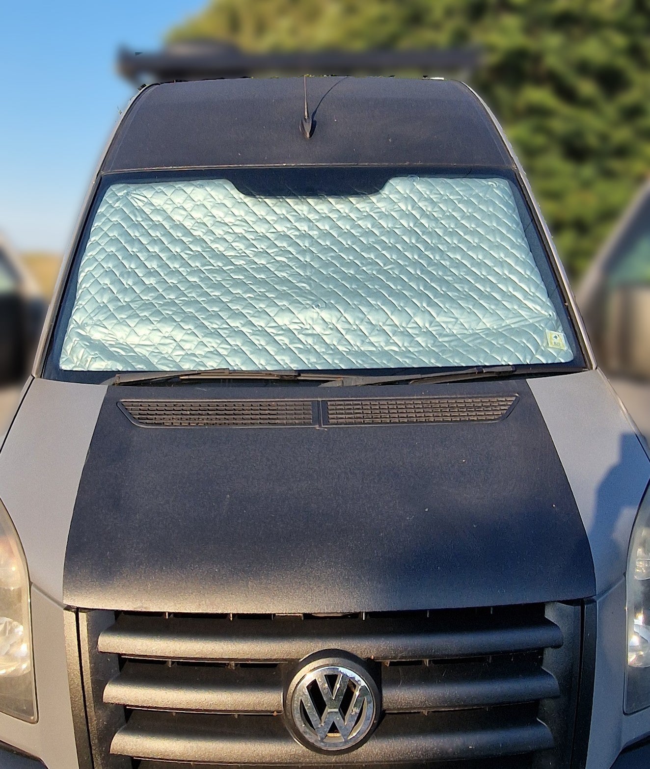 Mercedes Sprinter & Volkswagen Crafter Thermal Blinds – Windscreen & Magnetic Driver & Passenger Door Covers
