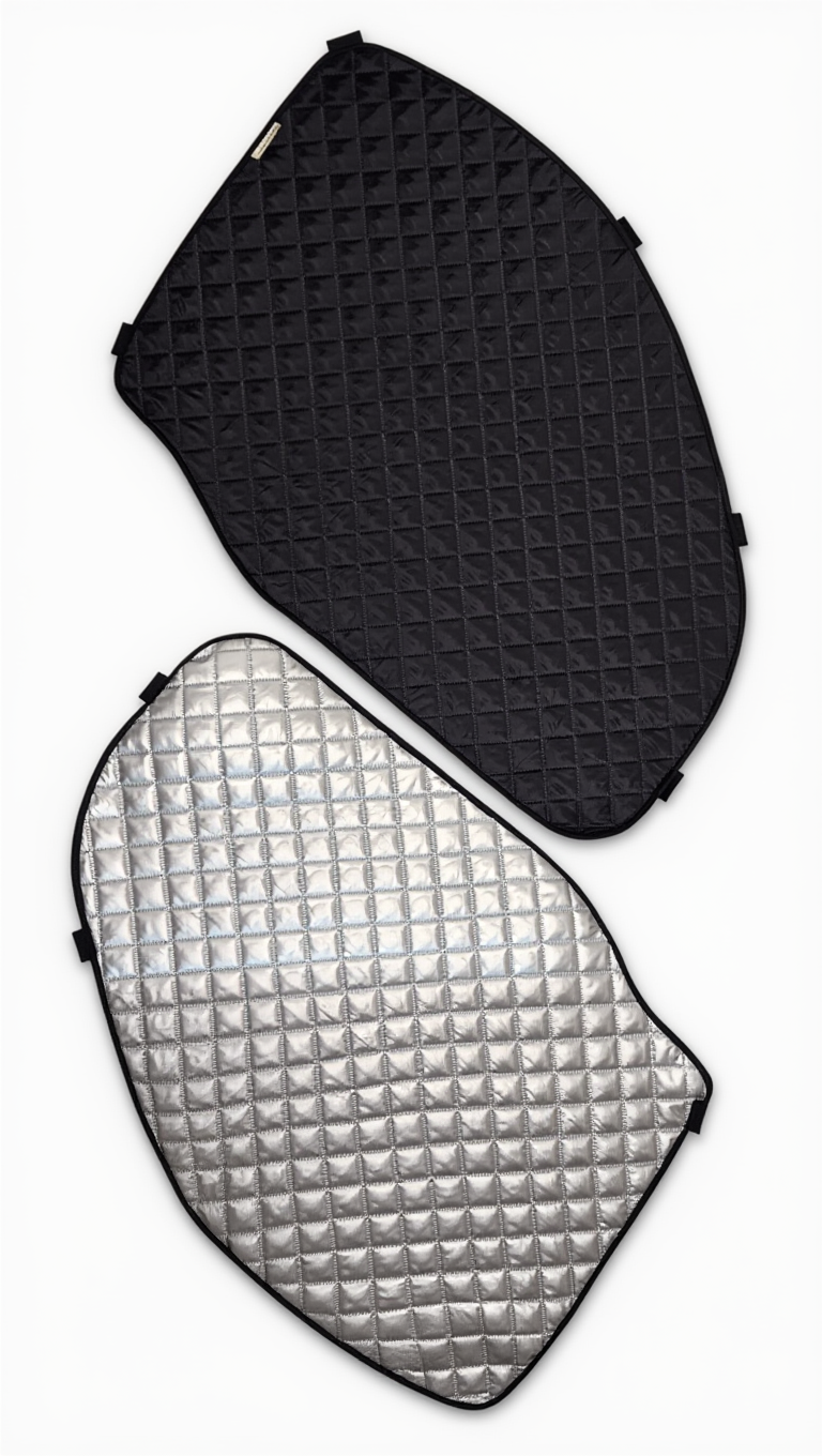 Fiat Ducato Thermal Blinds Magnetic Driver & Passenger Door Covers