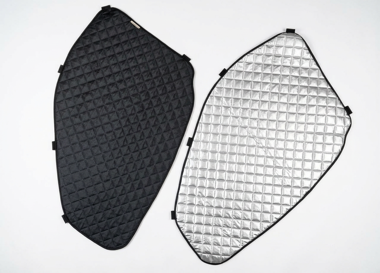 Ford Transit MK8 Thermal Blinds Magnetic Driver & Passenger Door Covers