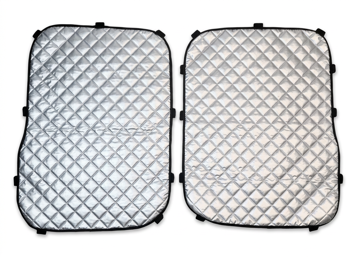 Ford Transit MK8 2015-2024 Thermal Blinds – Magnetic Rear Barn Door Covers (Pair)