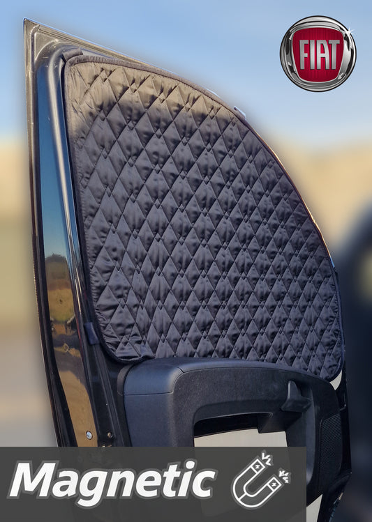 Fiat Ducato Thermal Blinds Magnetic Driver & Passenger Door Covers