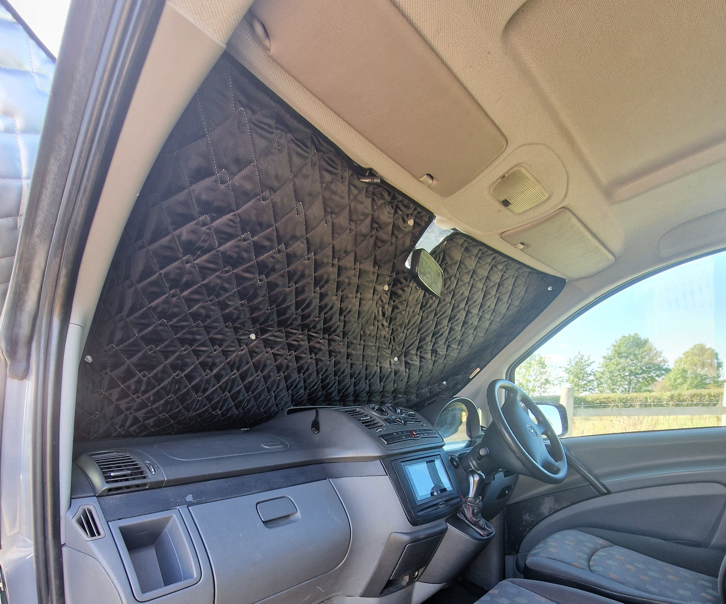 Mercedes-Benz Vito/Viano (W639) Thermal Blinds Set – Complete Cab & Rear Coverage