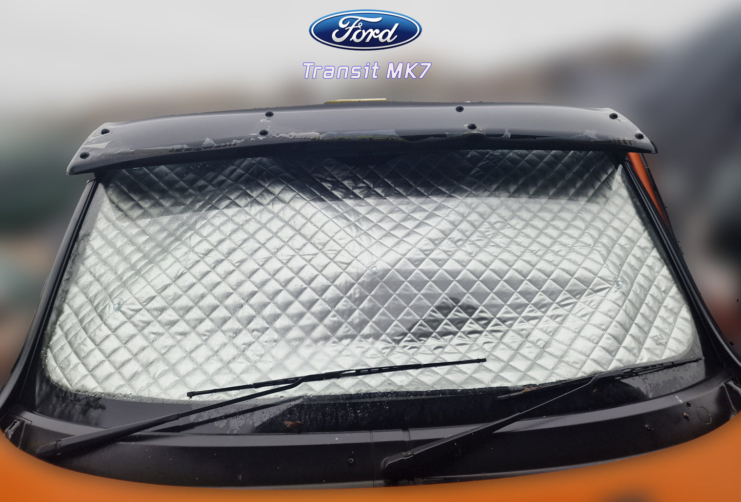 Ford Transit Mk7 Thermal Blinds/Covers Windscreen & Magnetic Driver & Passenger Door