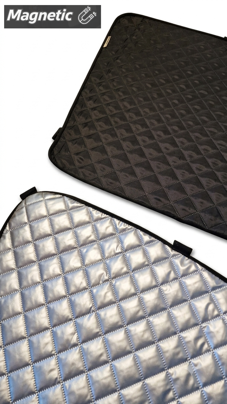 Premium Magnetic Thermal Window Blinds For New Generation VW Crafter & MAN TGE