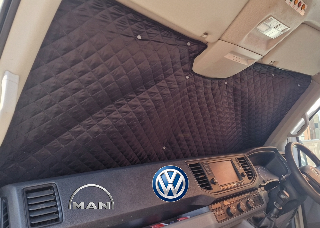 Premium Magnetic Thermal Window Blinds For New Generation VW Crafter & MAN TGE