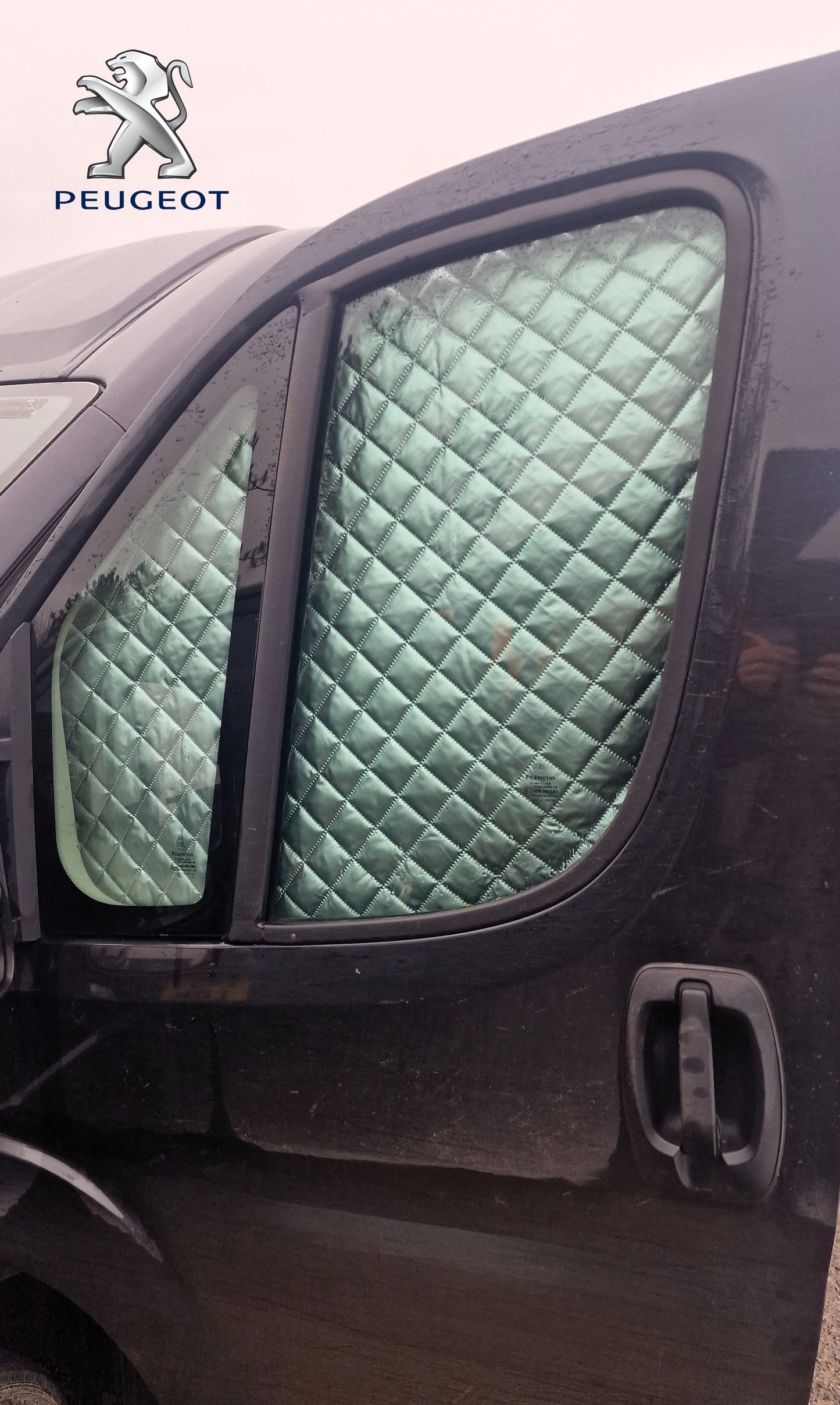 Peugeot BOXER Thermal Blinds–Windscreen & Magnetic Driver &Passenger Door Covers