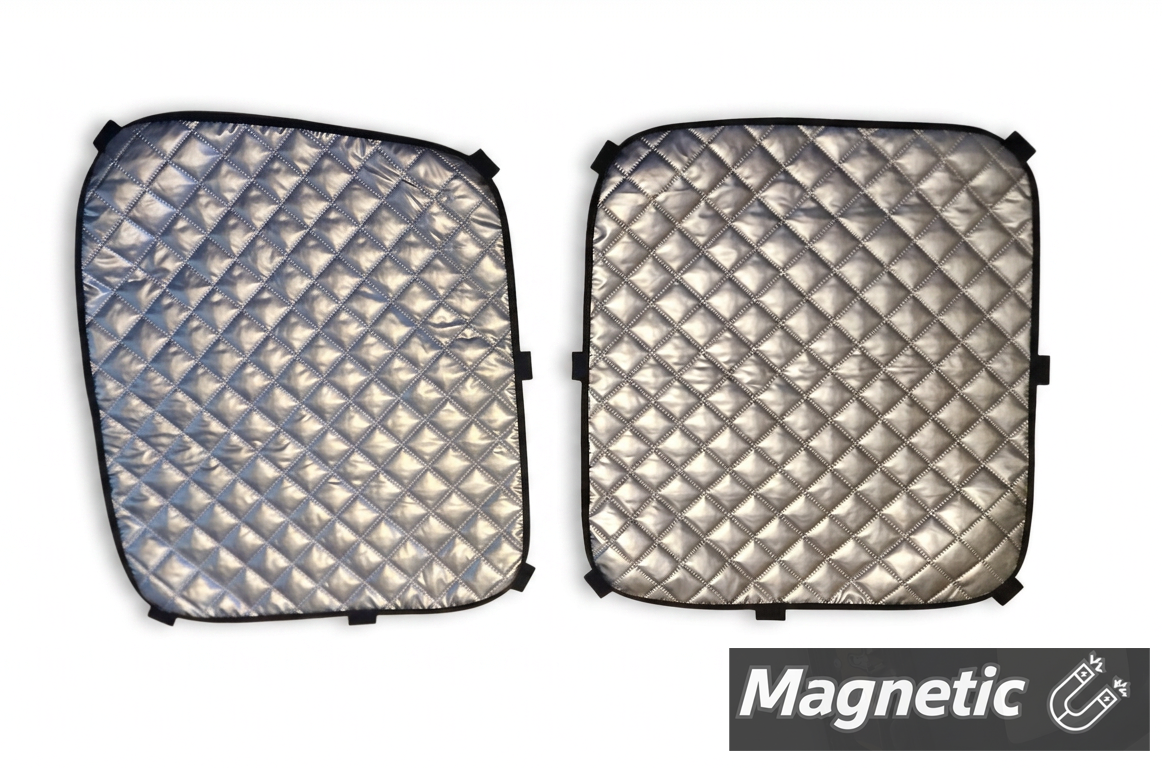 VW Transporter T5 & T6 Premium Magnetic Barn Door Blind Pair