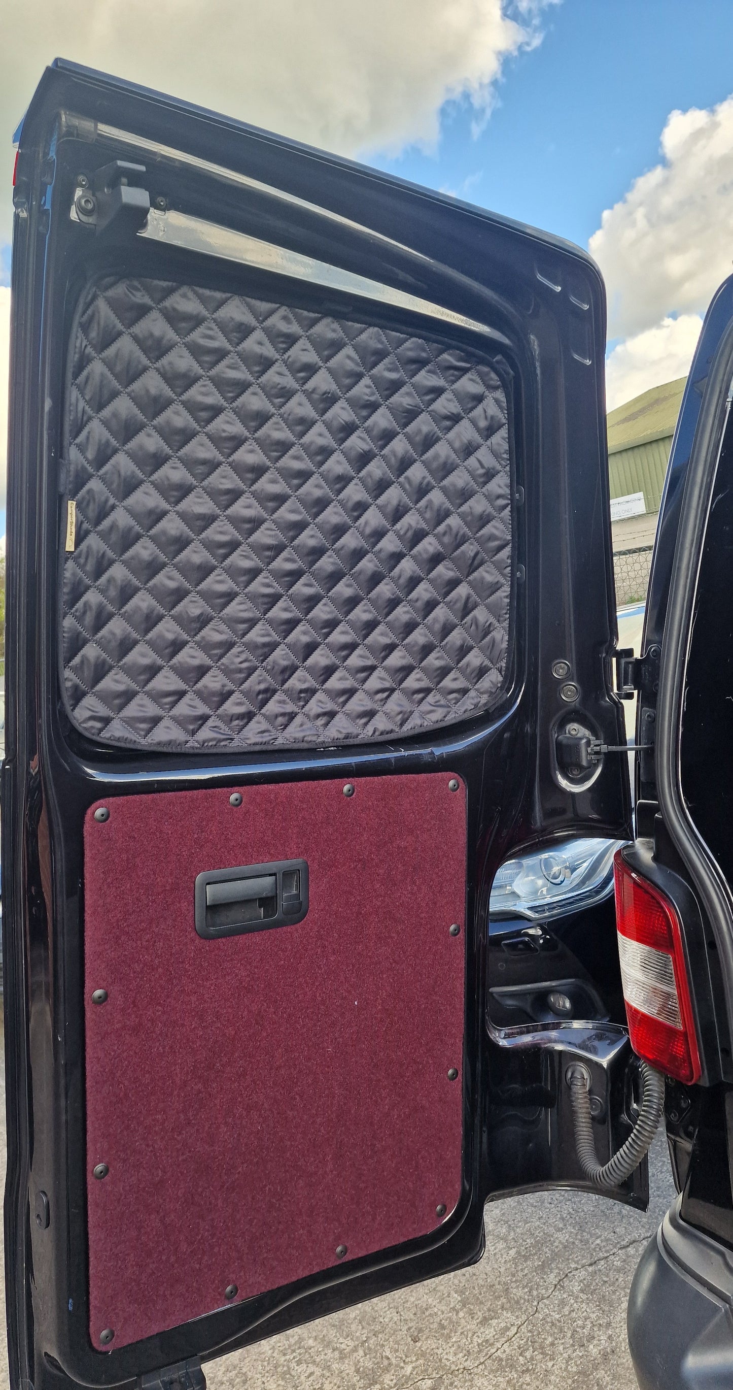 VW Transporter T5 & T6 Premium Magnetic Barn Door Blind Pair
