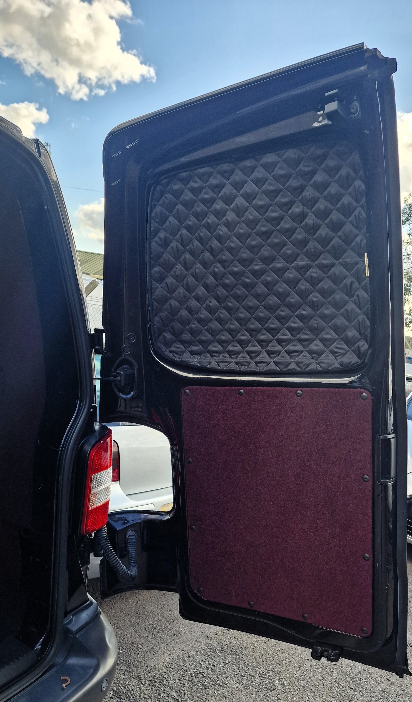 VW Transporter T5 & T6 Premium Magnetic Barn Door Blind Pair