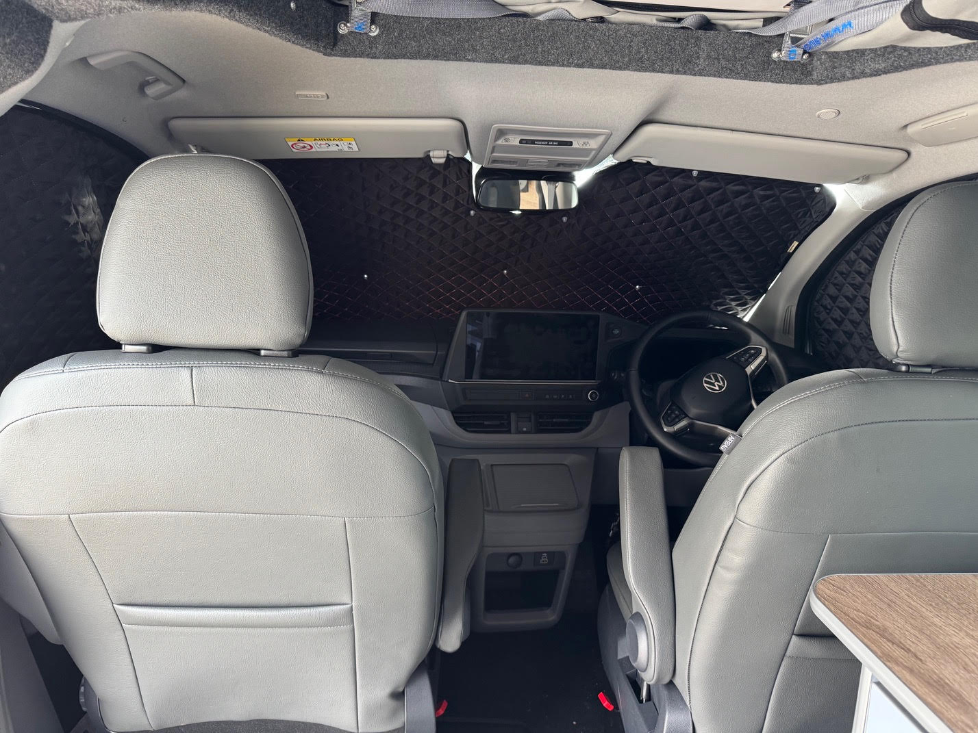 VW T7 Thermal Blinds – Windscreen & Magnetic Driver & Passenger Door Covers