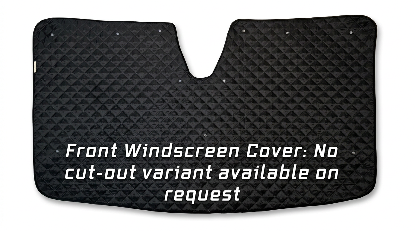 Ford Transit MK8 Thermal Blinds – Windscreen & Magnetic Driver & Passenger Door Covers