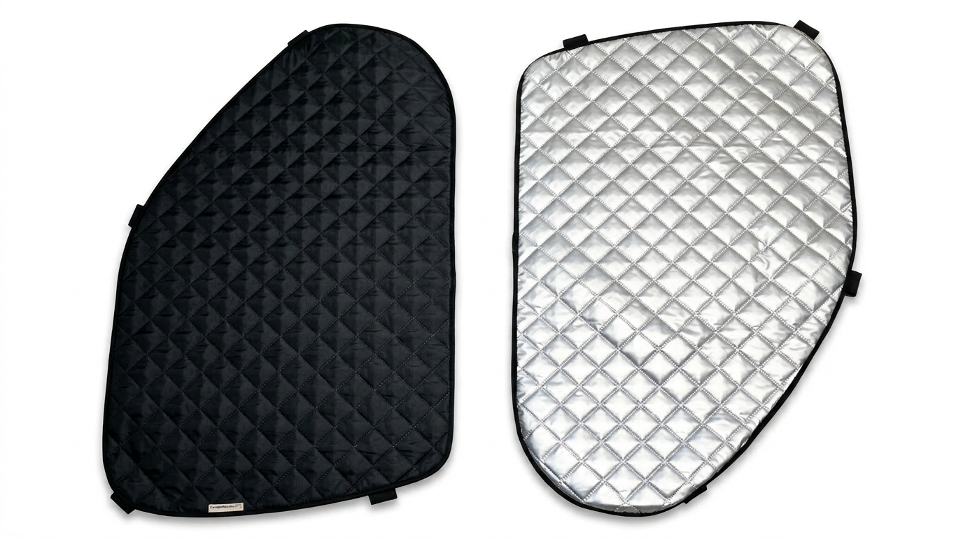 VW Transporter T5 & T6 Premium Thermal Magnetic Side Window Blind  (Pair)
