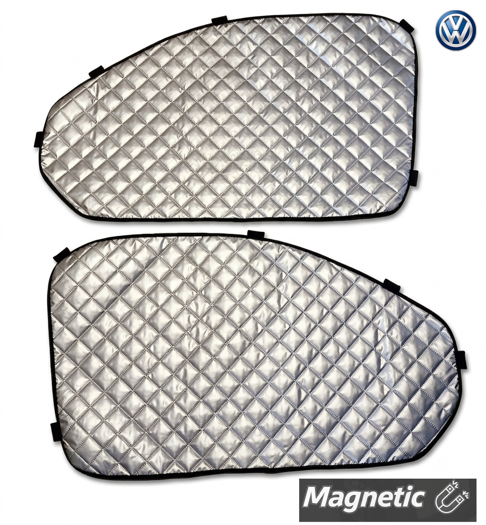 VW T7 Thermal Blinds – Magnetic Driver & Passenger Door Covers
