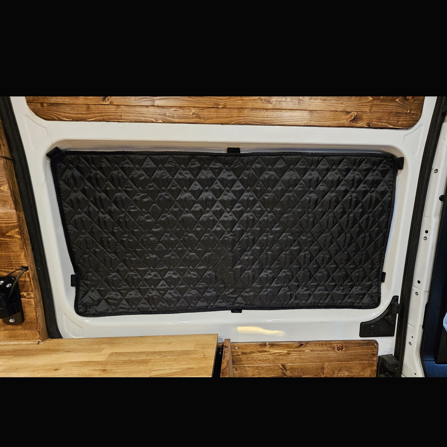 Ford Transit MK8  Magnetic Rear Barn Door Covers (Pair) Plus 2 Side windows