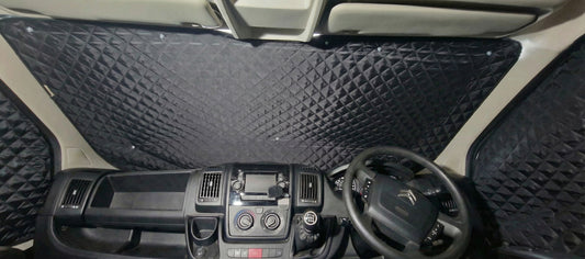 Peugeot BOXER Thermal Windscreen Blind / Cover  – Suction Cup Mounting
