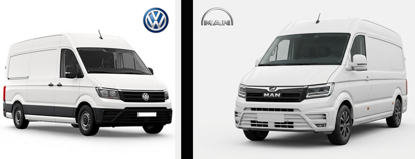 Premium Magnetic Thermal Window Blinds For New Generation VW Crafter & MAN TGE