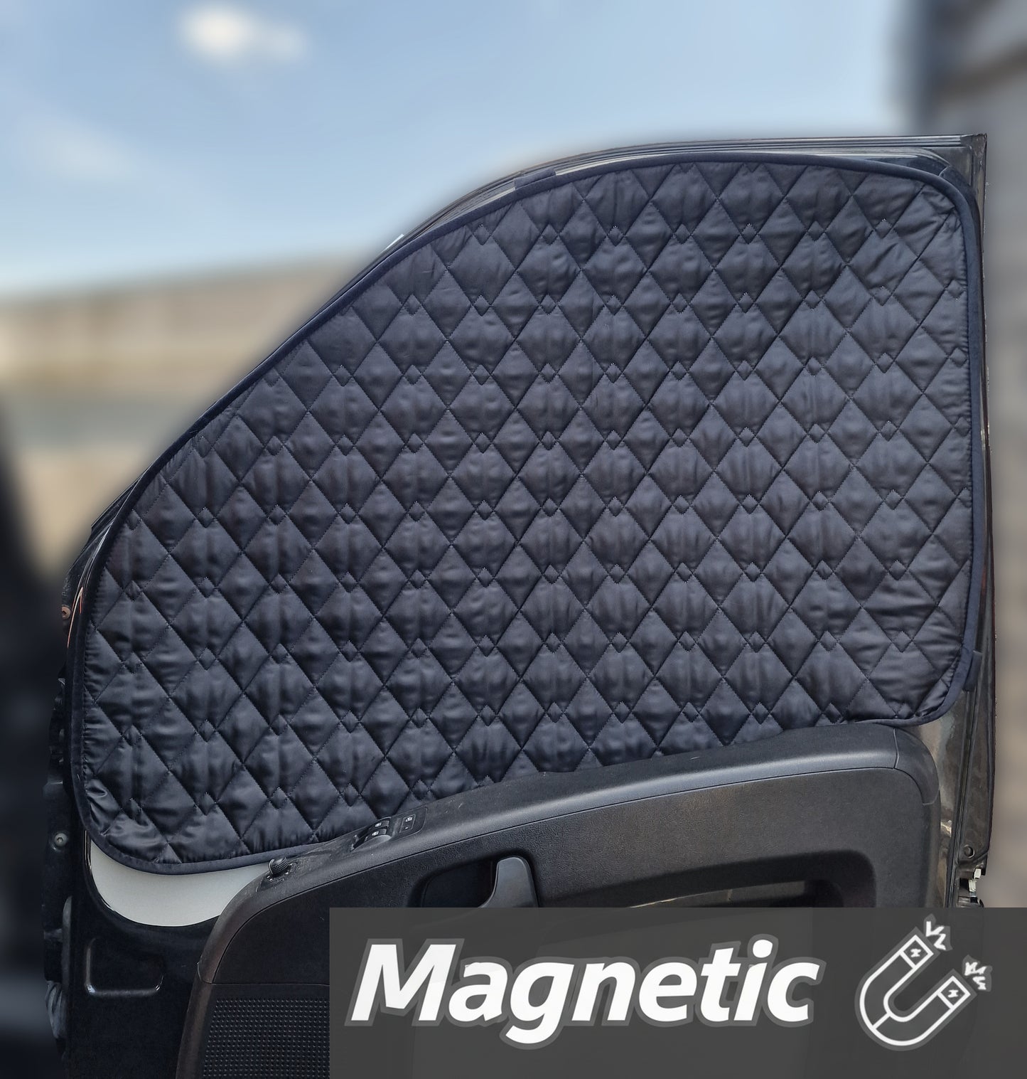 Fiat Ducato Thermal Blinds–Windscreen & Magnetic Driver &Passenger Door Covers