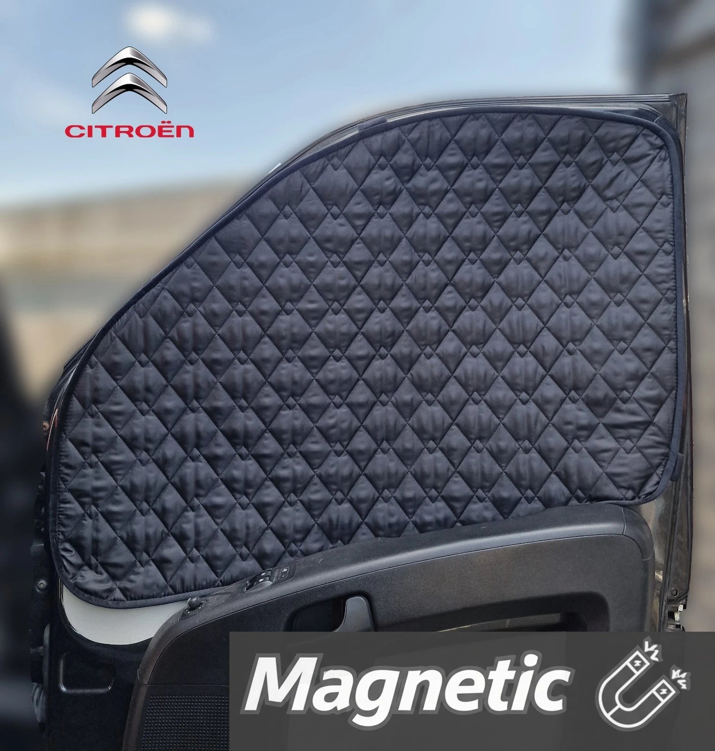 Citroën Relay Thermal Side Window Blinds – Magnetic Mounting